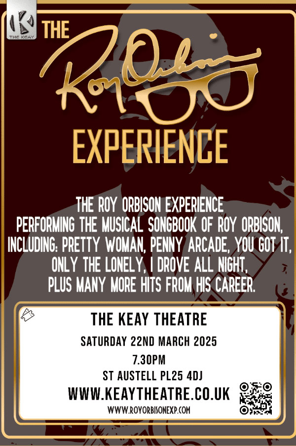 The Roy Orbison Experience at The Keay Theatre, St Austell on March