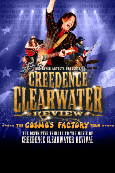 CREEDENCE CLEARWATER REVIEW – THE COSMO’S FACTORY TOUR