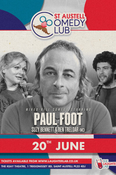 St Austell Comedy Club – Paul Foot